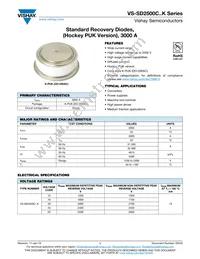 VS-SD2500C25K Datasheet Cover