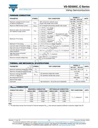 VS-SD300C32C Datasheet Page 2