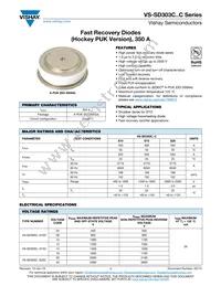 VS-SD303C25S20C Datasheet Cover