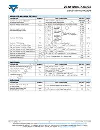 VS-ST1200C20K1P Datasheet Page 2