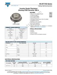 VS-ST173C12CFP1 Datasheet Cover