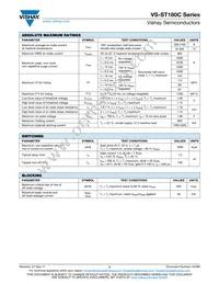 VS-ST180C20C1 Datasheet Page 2