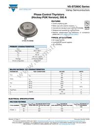 VS-ST280C06C1 Datasheet Cover