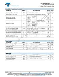 VS-ST280C06C1 Datasheet Page 2