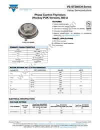 VS-ST280CH06C1 Datasheet Cover