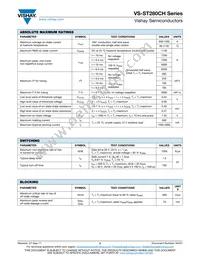 VS-ST280CH06C1 Datasheet Page 2