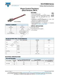 VS-ST280S06P1V Datasheet Cover