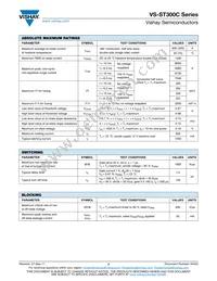 VS-ST300C20C1 Datasheet Page 2