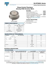 VS-ST300C20L0 Datasheet Cover