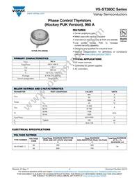VS-ST380C06C0L Datasheet Cover