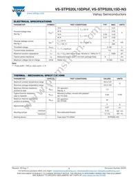 VS-STPS20L15D-N3 Datasheet Page 2