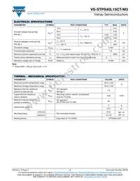 VS-STPS40L15CT-M3 Datasheet Page 2