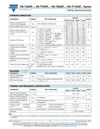 VS-T110HF80 Datasheet Page 2