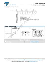 VS-UFB130FA40 Datasheet Page 5