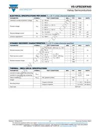 VS-UFB230FA60 Datasheet Page 2