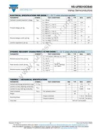 VS-UFB310CB40 Datasheet Page 2