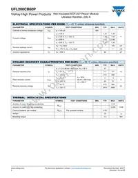 VS-UFL200CB60P Datasheet Page 2