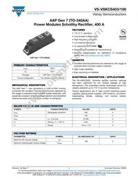 VS-VSKCS403/100 Datasheet Cover