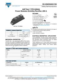 VS-VSKDS403/100 Datasheet Cover