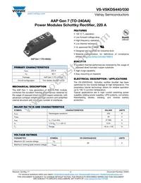 VS-VSKDS440/030 Datasheet Cover