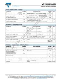 VS-VSKJS203/100 Datasheet Page 2