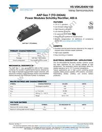 VS-VSKJS409/150 Datasheet Cover