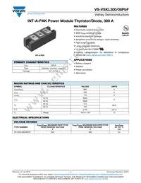 VS-VSKL300-08PBF Datasheet Cover