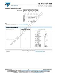 VS-VSKT152/04PBF Datasheet Page 7