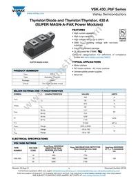VS-VSKT430-18PBF Datasheet Cover