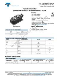 VS-VSKT570-18PBF Datasheet Cover