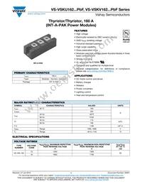 VS-VSKV162/16PBF Datasheet Cover