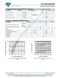 VS-VSUD405CW60 Datasheet Page 2