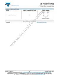 VS-VSUD405CW60 Datasheet Page 5