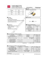 VS5V0BA1FST40NB Datasheet Cover