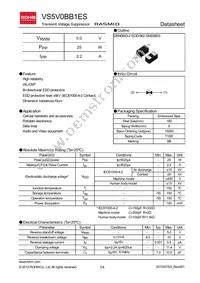 VS5V0BB1EST15R Datasheet Cover