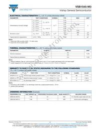 VSB1545-5300M3/73 Datasheet Page 2