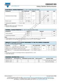 VSB2045Y-M3/73 Datasheet Page 2