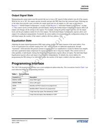 VSC3108SX-01 Datasheet Page 7