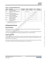 VSC3108SX-01 Datasheet Page 19