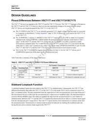 VSC7177XYI Datasheet Page 13