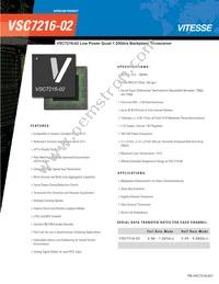 VSC7216UC-06 Cover