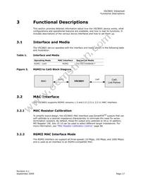 VSC8601XKN Datasheet Page 17