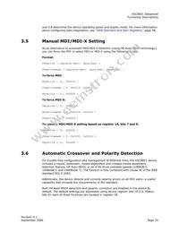 VSC8601XKN Datasheet Page 20