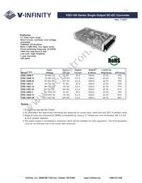 VSD-100D-24 Datasheet Cover