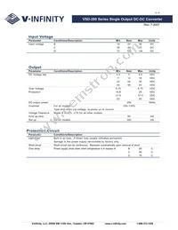 VSD-200D-48 Datasheet Page 2