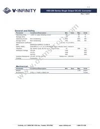 VSD-200D-48 Datasheet Page 3