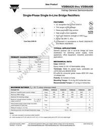 VSIB6A80-E3/45 Datasheet Cover