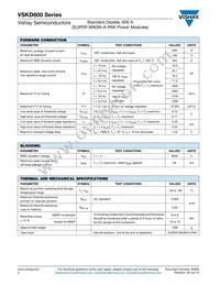 VSKD600-20 Datasheet Page 2