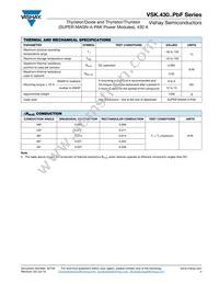 VSKT430-20 Datasheet Page 3