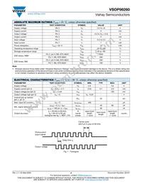 VSOP98260 Datasheet Page 2